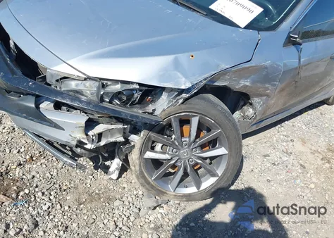 2019 Honda Civic Ex из США, поврежденный, VIN JHMFC1F3XKX011217